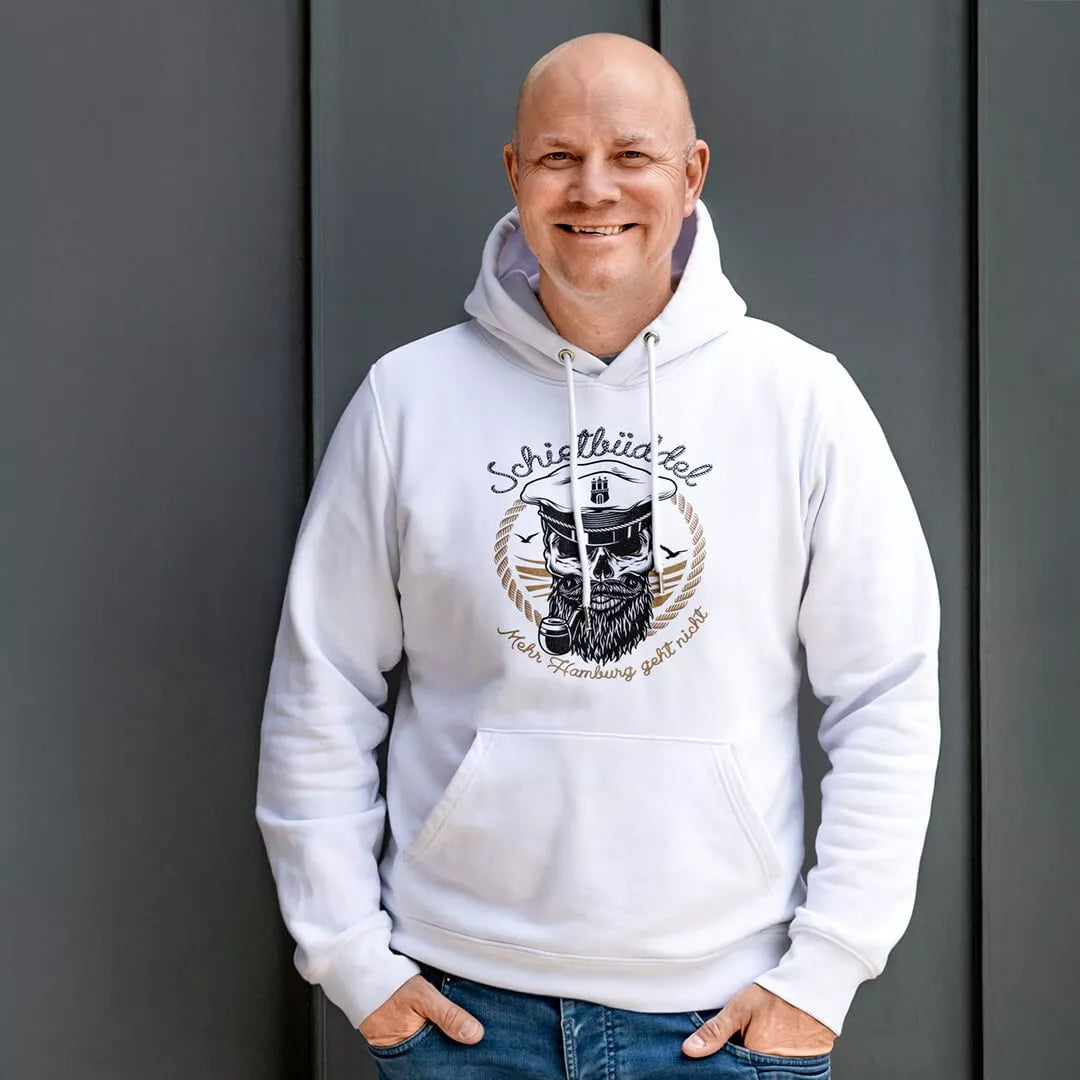 Schietbüddel Hoodie – Weiß