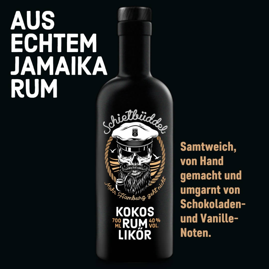 Schietbüddel Kokos-Rum-Likör 0,7l