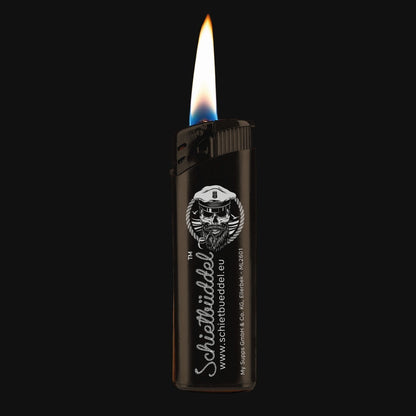 Schietbüddel Feuerzeug – Schwarz
