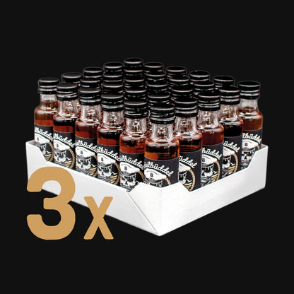 3er Set Schietbüddel Kokos Rum Likör – Die Lütten (90 × 0,02 l)