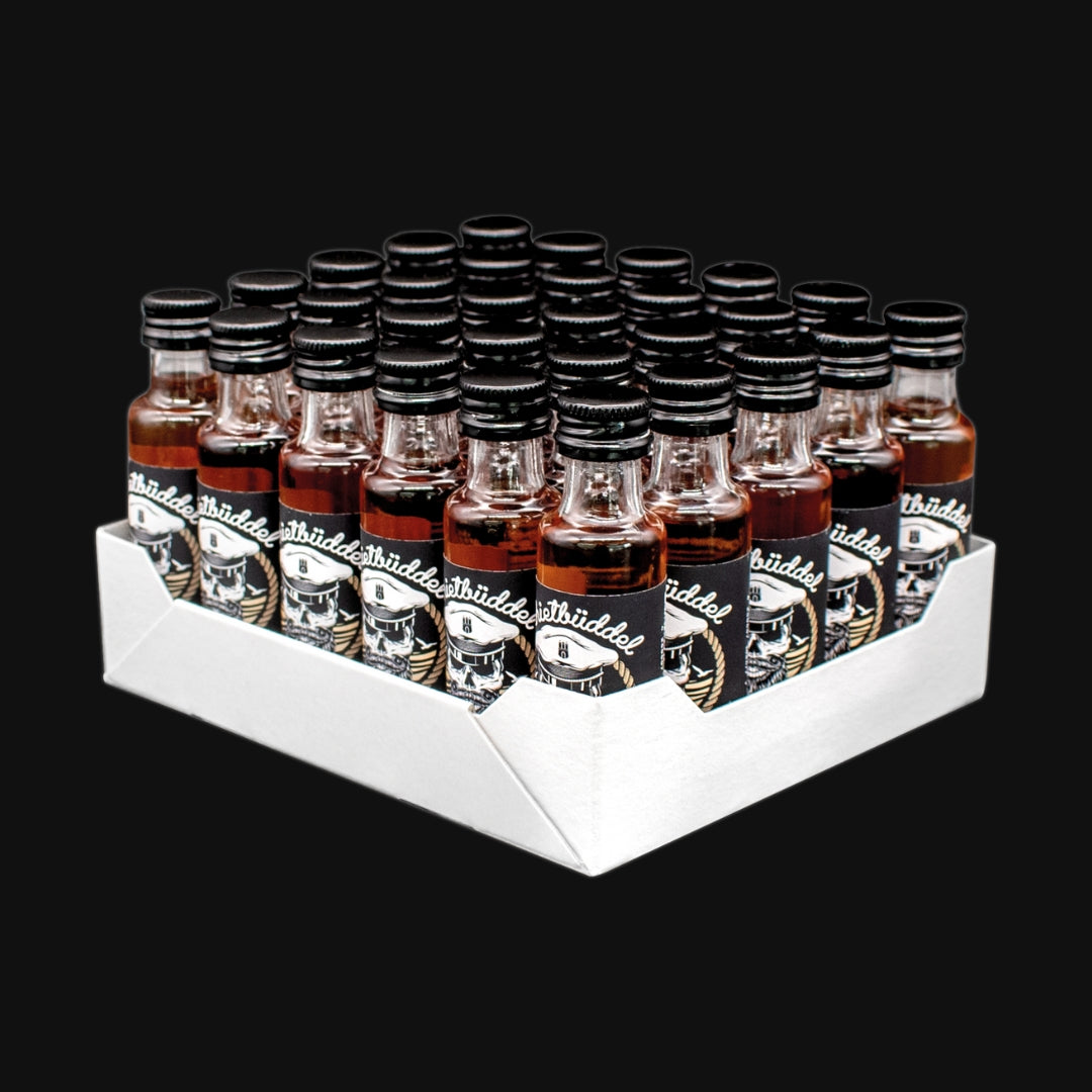 Schietbüddel Kokos Rum Likör – Die Lütten (30 × 0,02 l)