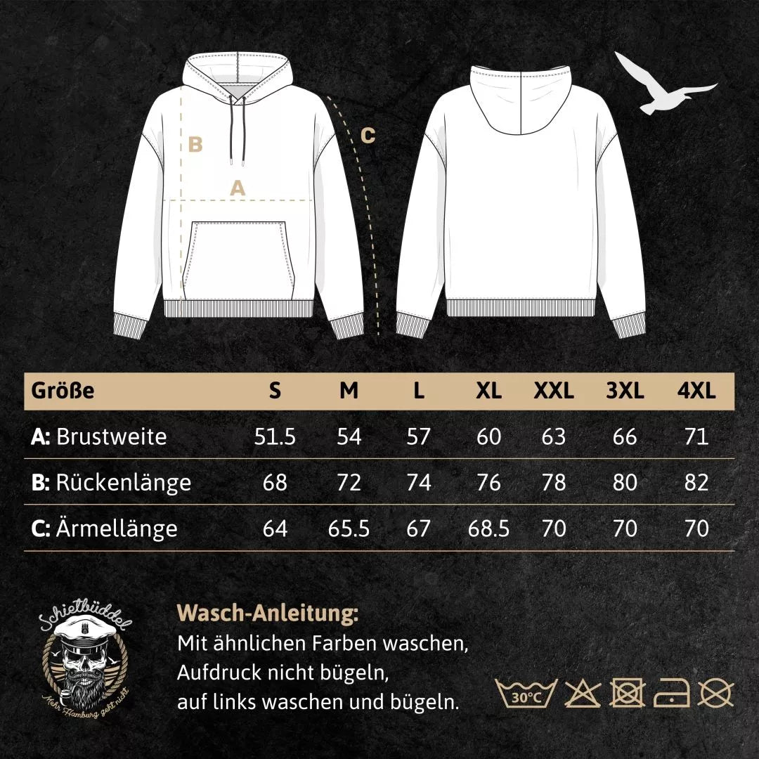 Schietbüddel Hoodie – Weiß