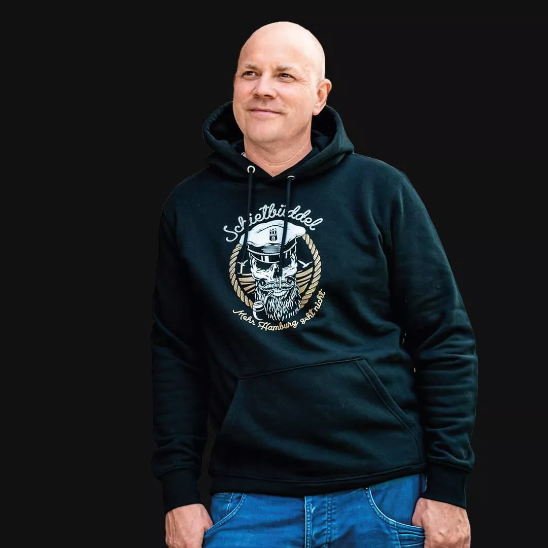 Schietbüddel Hoodie – Schwarz