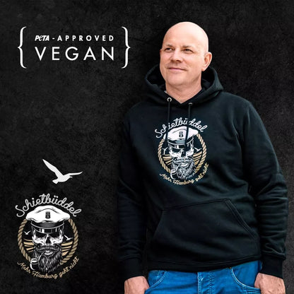 Schietbüddel Kokos Rum Likör 0,7l + Hoodie schwarz